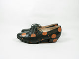 LAST FLOWER PUMPS DOTS (GREEN / CAMEL) SP0001-20