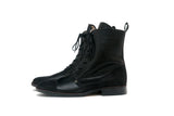 LAST FLOWER BOOTS (BLACK / BLACK GLITTER) SB0001-05
