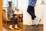 LAST FLOWER BOOTS LIBERTY DOT (WHITE / MULTI DOT) SB0001-435