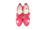 LAST FLOWER PUMPS DOTS (PINK / WHITE) SP0001-01
