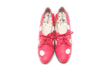 【特注】LAST FLOWER PUMPS DOTS (PINK / WHITE) SP0001-01