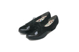 LAST FLOWER PUMPS MONO (BLACK ENAMEL / BLACK NUBUCK) SP0001-18