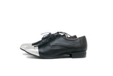 BLUCHER  STRAIGHT CHIP BI-COLOR (BLACK / SILVER) SP0004-429