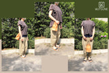 KINCHAKU BAG (GOLD / NAVY / ORANGE / WATER / BROWN) ZZ011