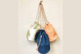 KINCHAKU BAG (GOLD / NAVY / ORANGE / WATER / BROWN) ZZ011
