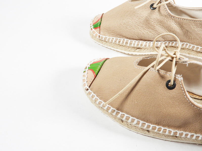 シンデレラはどこですか？ESPADRILLES OX(GREGE) CIND_SS0006-01OX