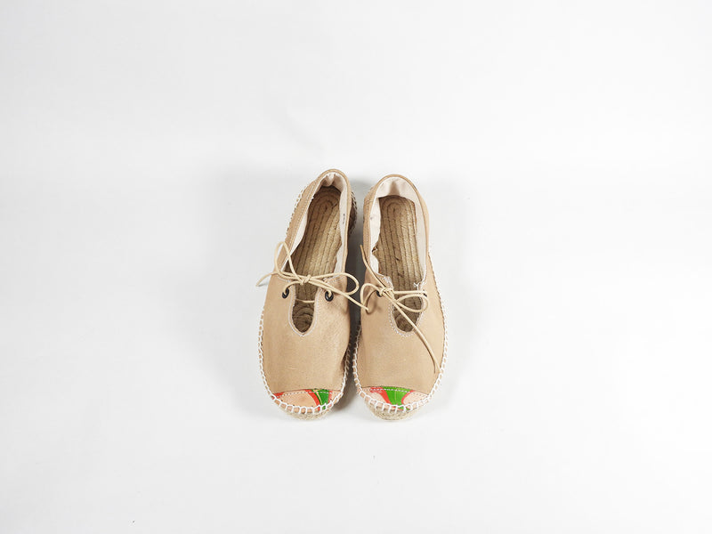 シンデレラはどこですか？ESPADRILLES OX(GREGE) CIND_SS0006-01OX