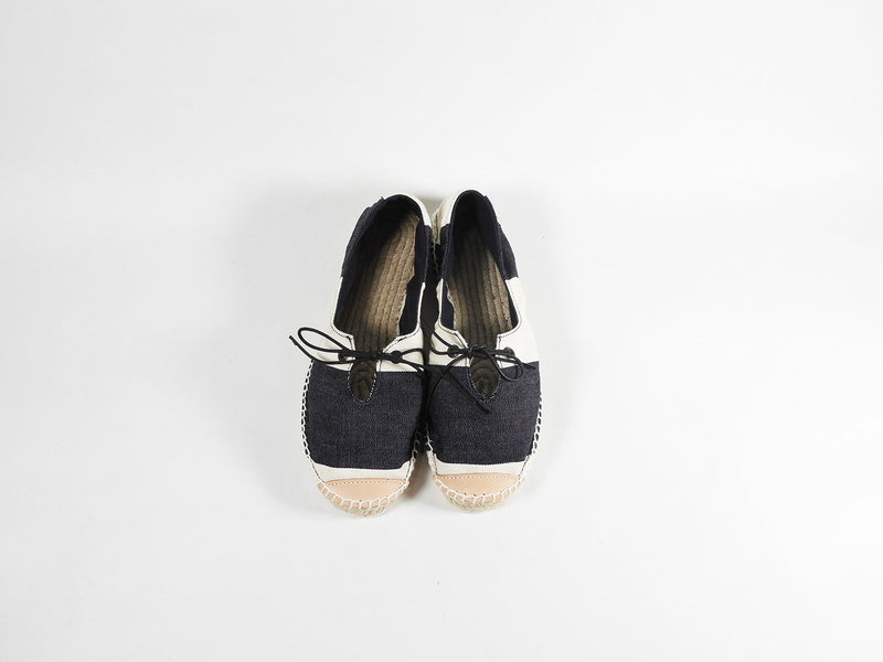 シンデレラはどこですか？ESPADRILLES OX(BORDER) CIND_SS0006-02OX