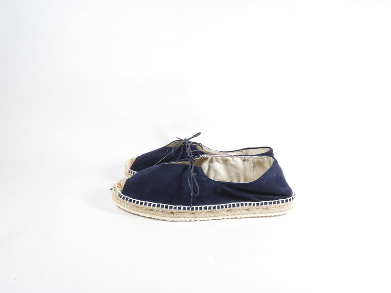 シンデレラはどこですか？ESPADRILLES OX(NAVY MARBLING) CIND_SS0006-03OX