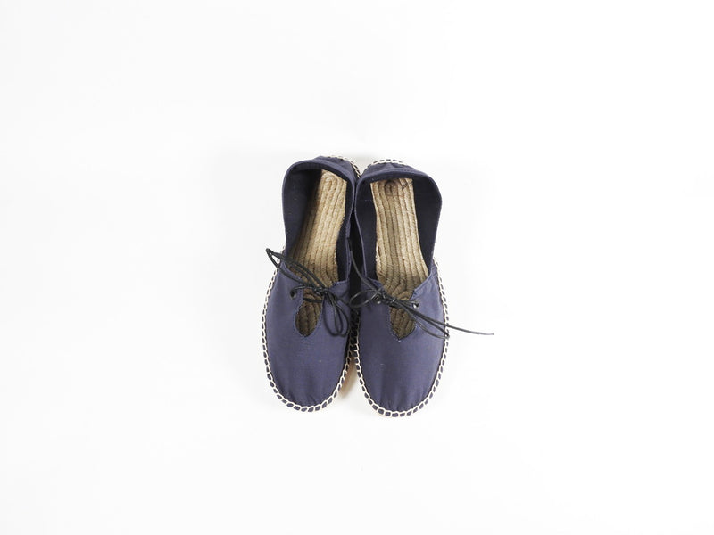 シンデレラはどこですか？ESPADRILLES OX(NAVY CLOTH) CIND_SS0006-04OX