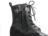 LAST FLOWER BOOTS 2(BLACK / BLACK GLITTER) SB0006-01