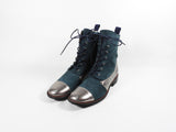 LAST FLOWER BOOTS 2(NAVY / SILVER) SB0006-02