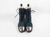 LAST FLOWER BOOTS 2(NAVY / SILVER) SB0006-02