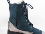 LAST FLOWER BOOTS 2(NAVY / SILVER) SB0006-02