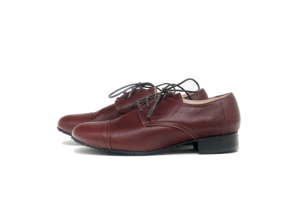 BLUCHER  STRAIGHT CHIP  MONO (WINE RED) SP0004-03