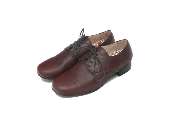 BLUCHER  STRAIGHT CHIP  MONO (WINE RED) SP0004-03