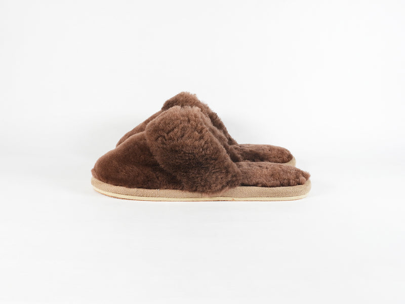 MOUTON SLIPPERS (GRAY/ BROWN/ OLIVE/ BEIGE/ PINK ) ZZ017