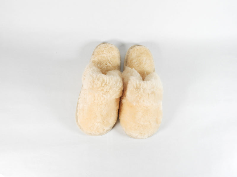 MOUTON SLIPPERS (GRAY/ BROWN/ OLIVE/ BEIGE/ PINK ) ZZ017