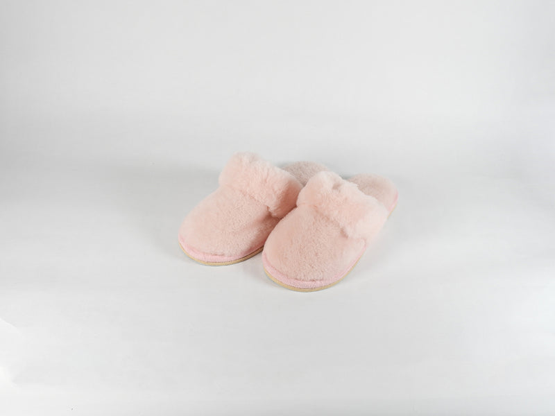 MOUTON SLIPPERS (GRAY/ BROWN/ OLIVE/ BEIGE/ PINK ) ZZ017