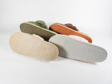 MOUTON SLIPPERS (GRAY/ BROWN/ OLIVE/ BEIGE/ PINK ) ZZ017