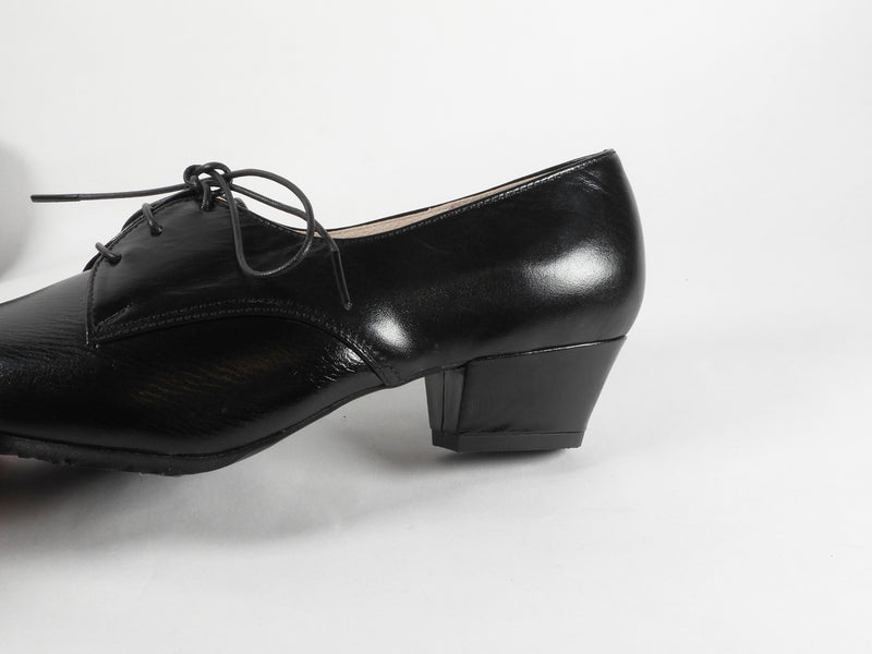 シンデレラはどこですか？LAST FLOWER PUMPS MONO (BLACK) CIND_SP0001-06