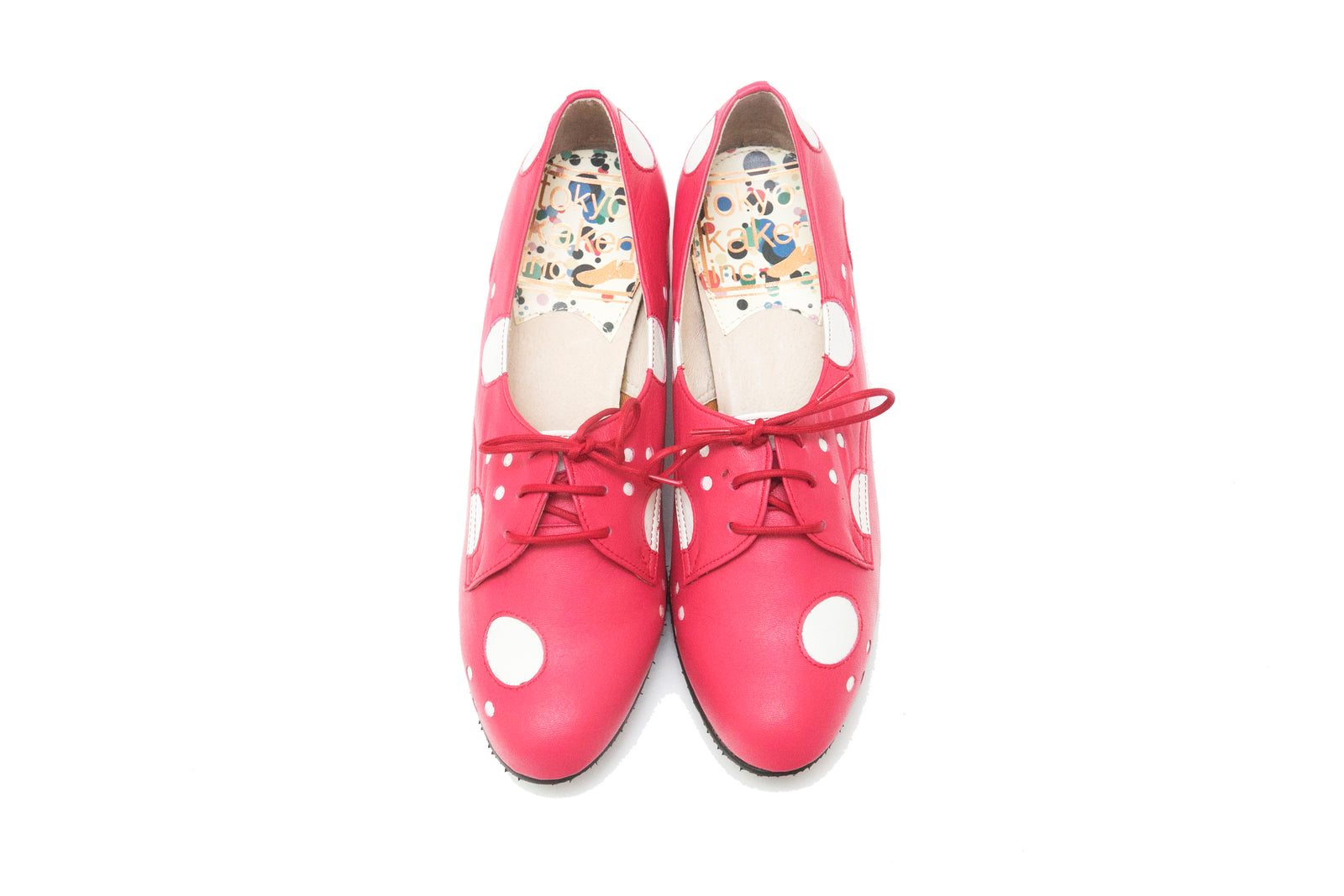 LAST FLOWER PUMPS DOTS (PINK / WHITE) SP0001-01 – トーキョー