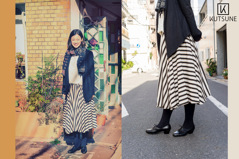 シンデレラはどこですか？LAST FLOWER PUMPS MONO (BLACK) CIND_SP0001-06