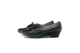 シンデレラはどこですか？LAST FLOWER PUMPS MONO (BLACK) CIND_SP0001-06