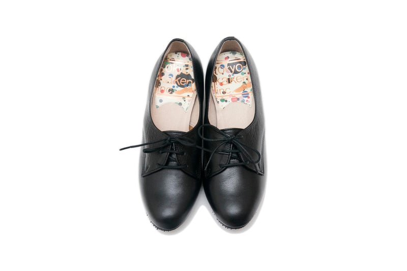 シンデレラはどこですか？LAST FLOWER PUMPS MONO (BLACK) CIND_SP0001-06