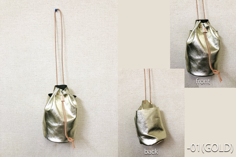 KINCHAKU BAG (GOLD / NAVY / ORANGE / WATER / BROWN)  ZZ011